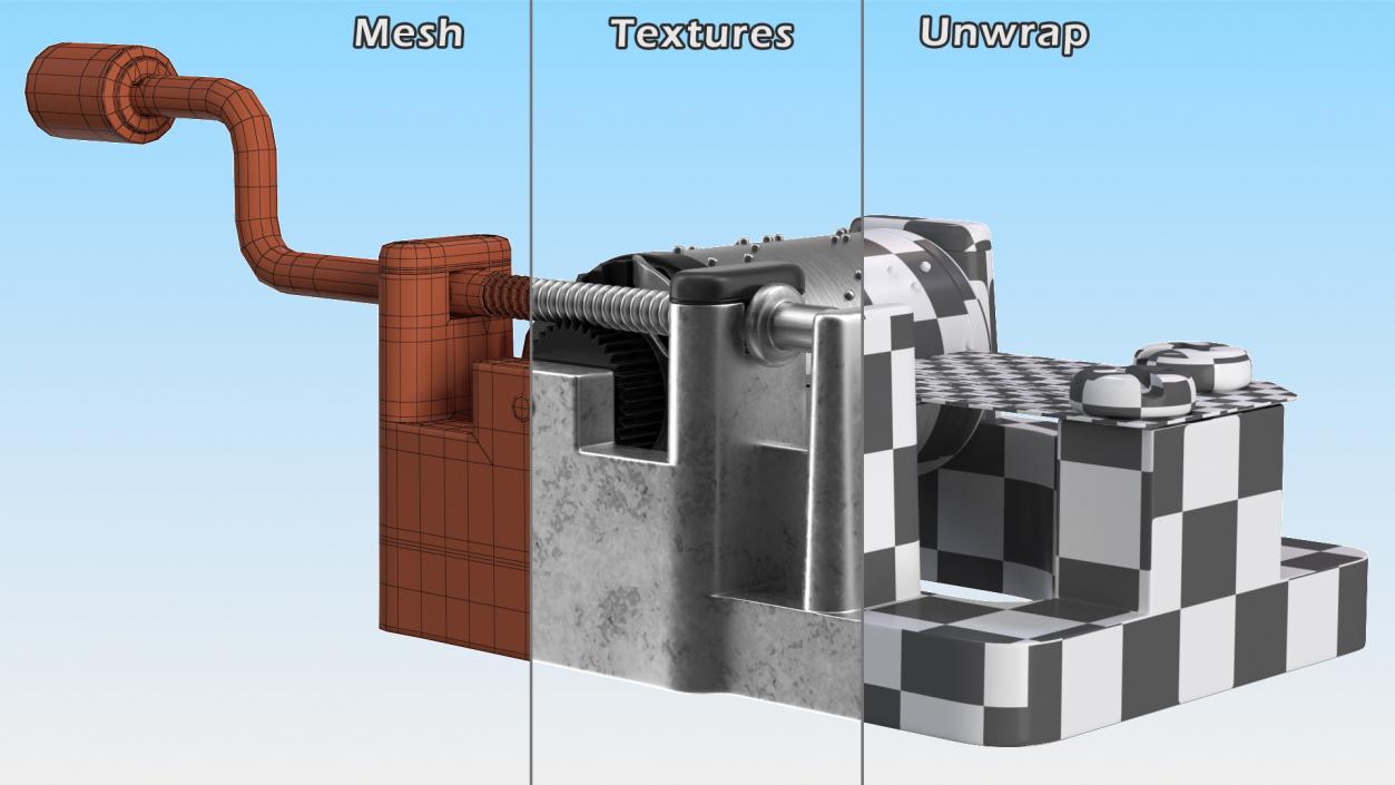 Music Box Mechanism 3D model