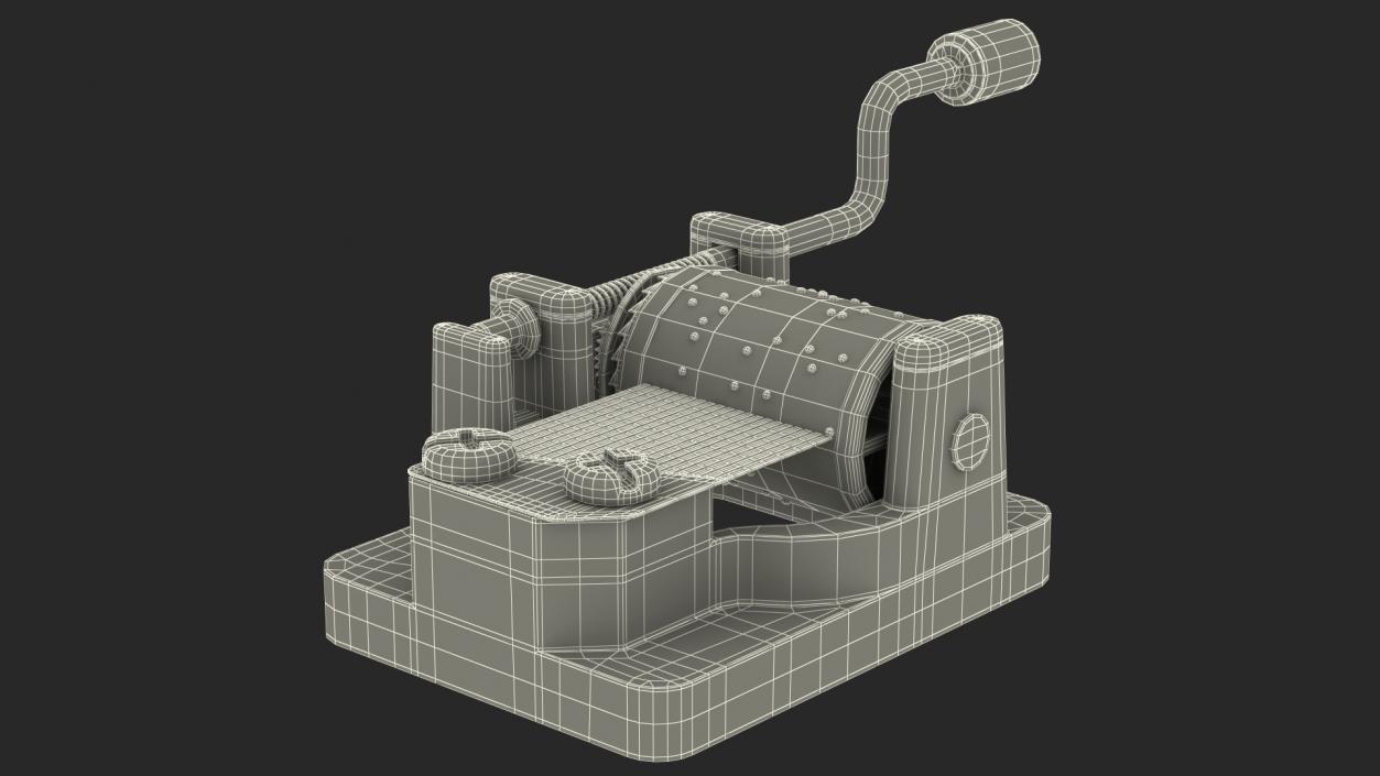 Music Box Mechanism 3D model