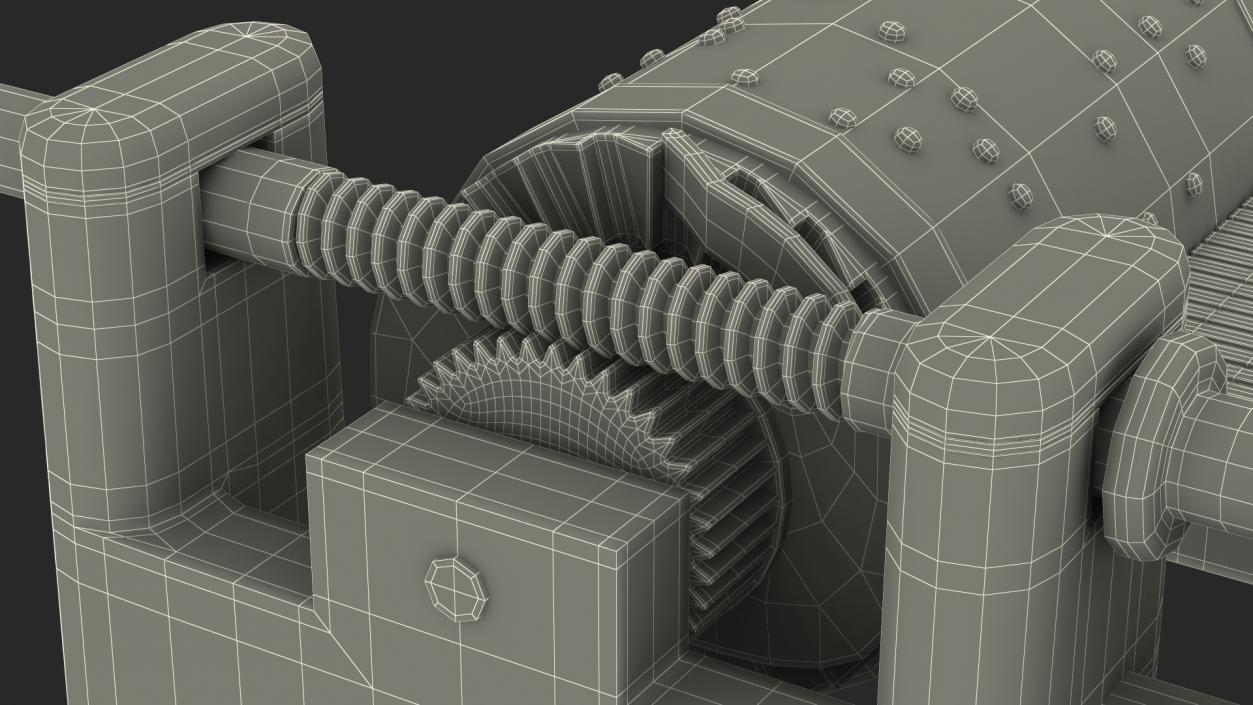 Music Box Mechanism 3D model