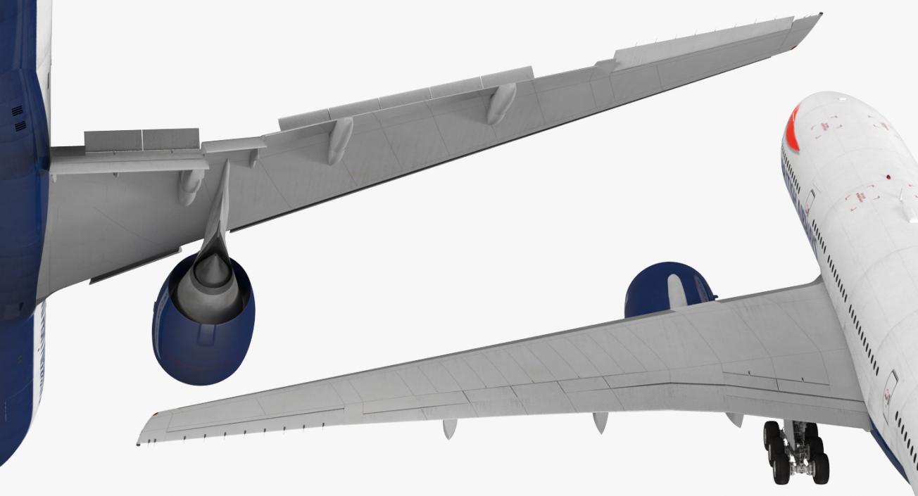 3D model Boeing 777-200 British Airways