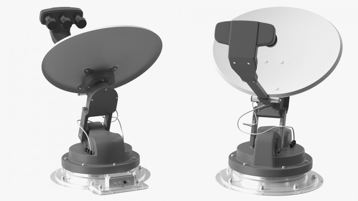 3D Automatic Multi Satellite TV Antenna