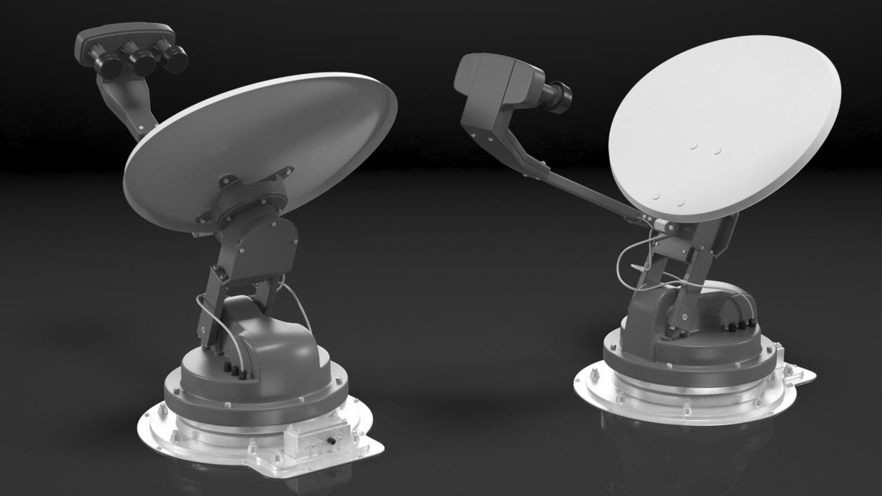 3D Automatic Multi Satellite TV Antenna