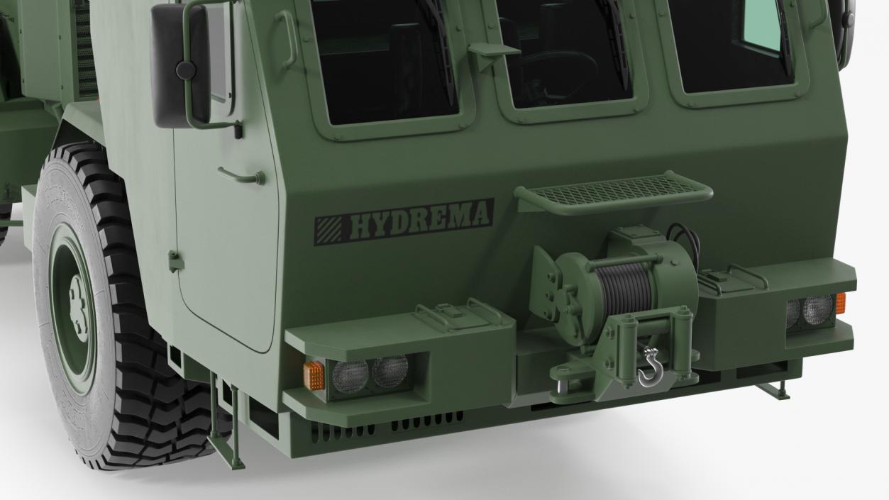 3D Mine Sweeper Vehicle Hydrema 910 Khaki model