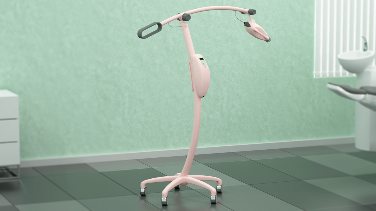 Dental Floor Lamp for Teeth Whitening 3D