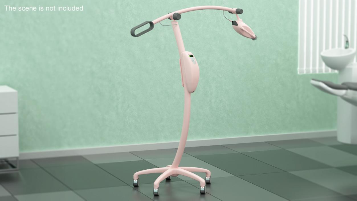 Dental Floor Lamp for Teeth Whitening 3D