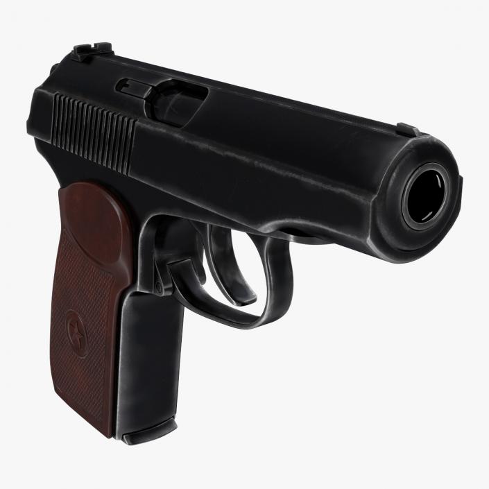 Makarov PM Pistol 3D