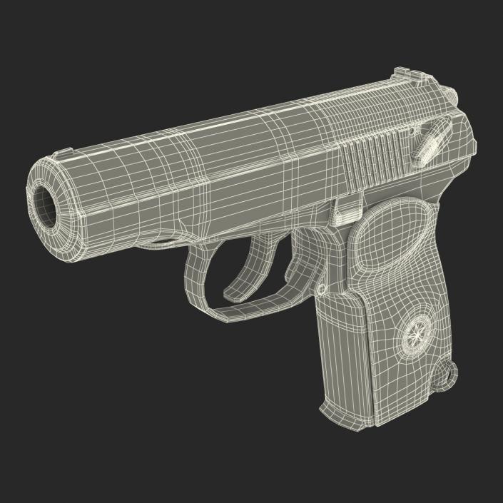 Makarov PM Pistol 3D