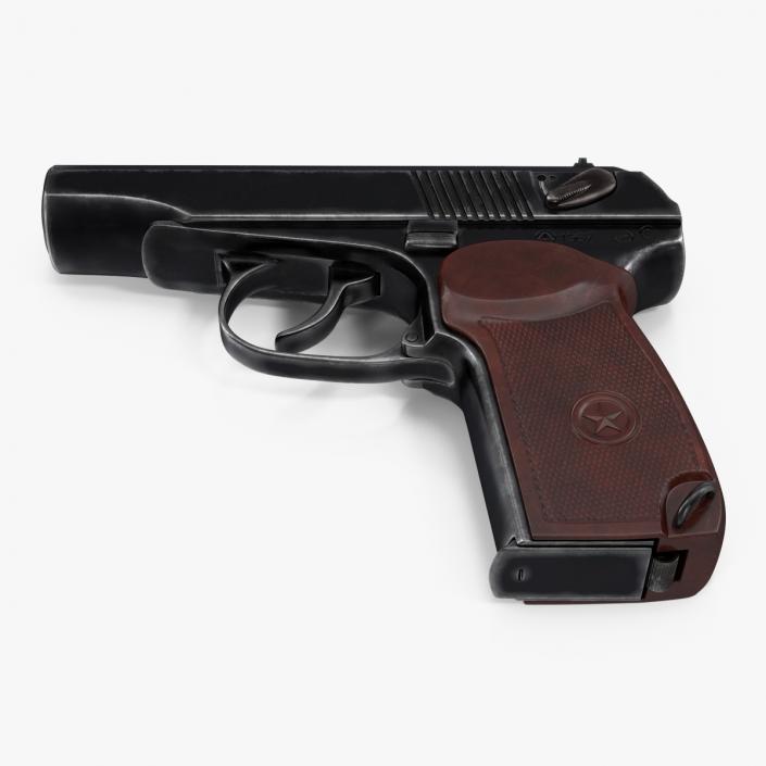 Makarov PM Pistol 3D