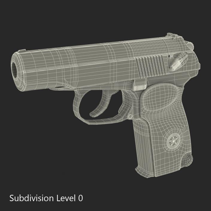 Makarov PM Pistol 3D