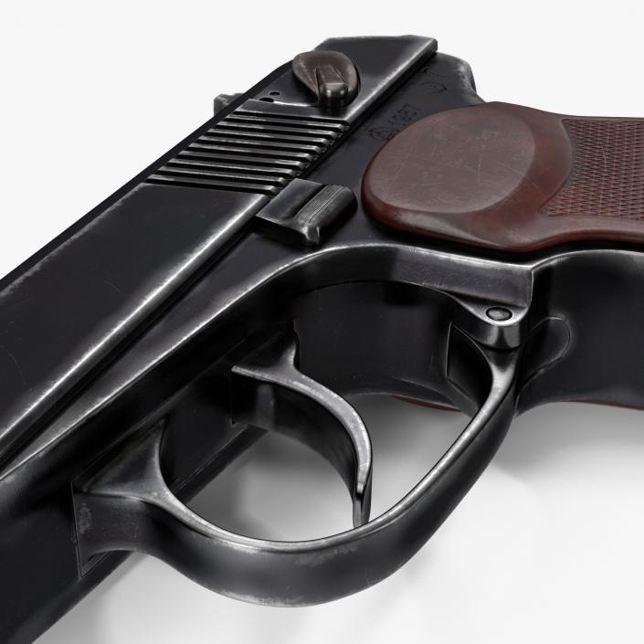 Makarov PM Pistol 3D