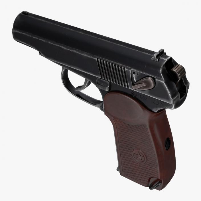 Makarov PM Pistol 3D