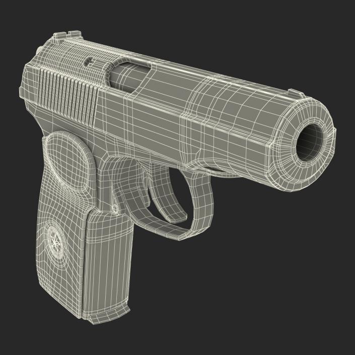 Makarov PM Pistol 3D