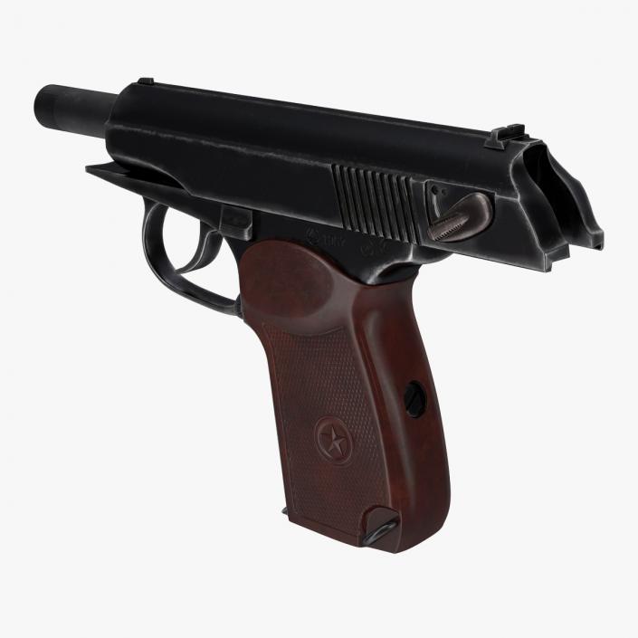 Makarov PM Pistol 3D