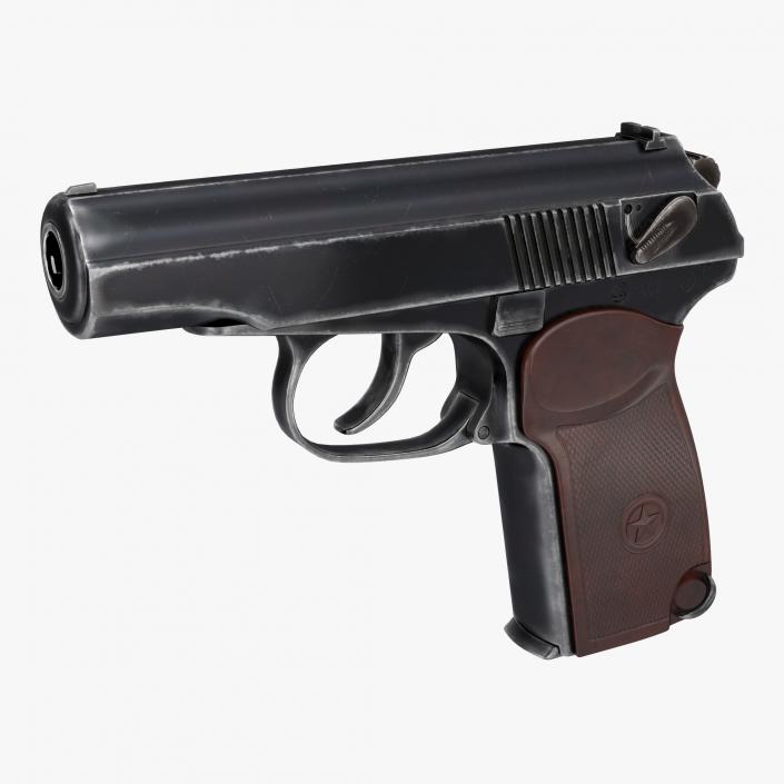 Makarov PM Pistol 3D