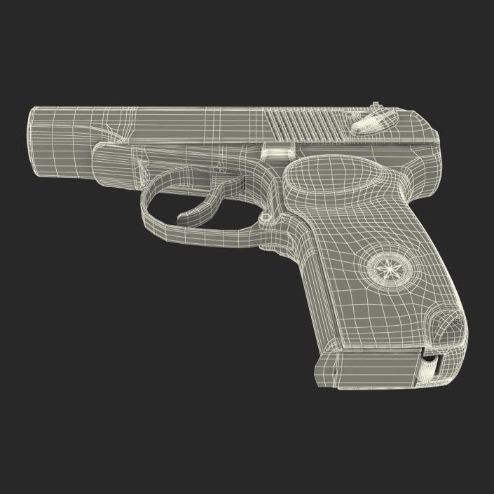 Makarov PM Pistol 3D