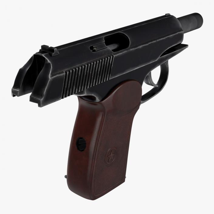 Makarov PM Pistol 3D