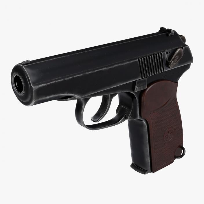 Makarov PM Pistol 3D