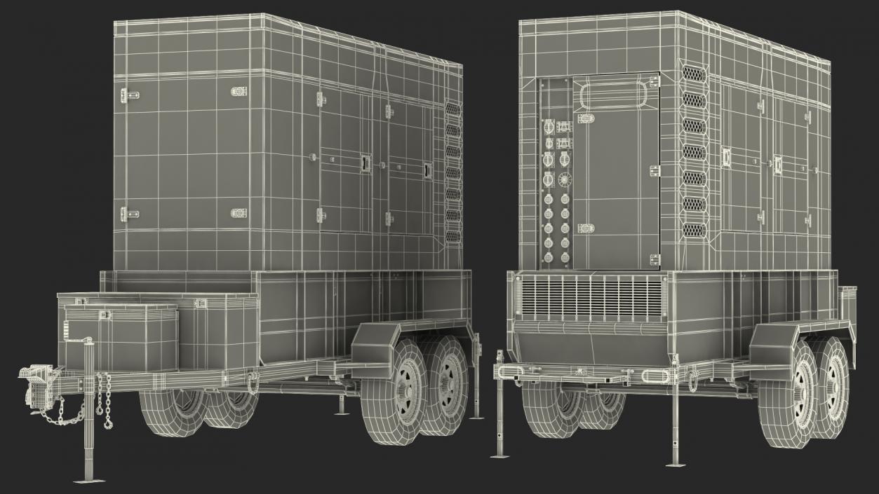 3D Big Mobile Generator Generic model