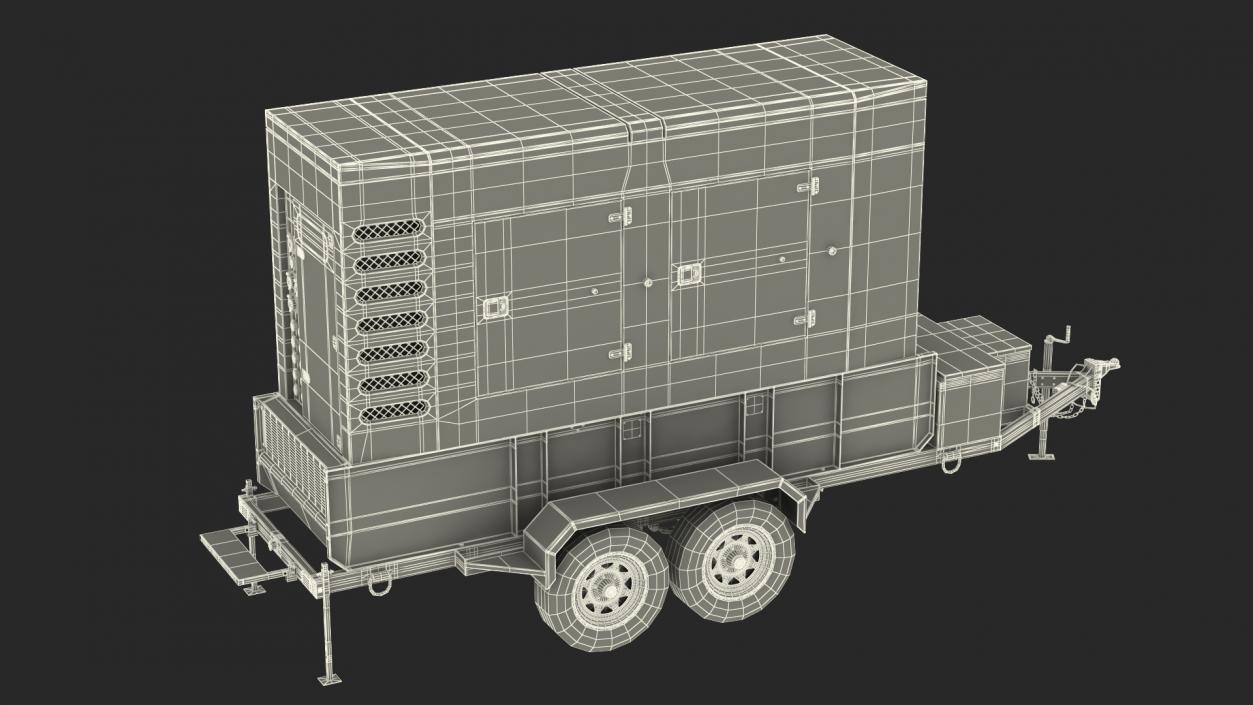 3D Big Mobile Generator Generic model