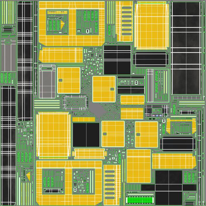 3D Big Mobile Generator Generic model