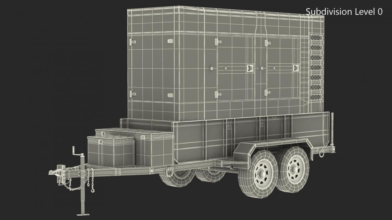 3D Big Mobile Generator Generic model