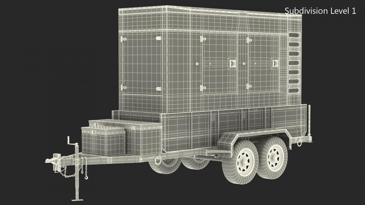 3D Big Mobile Generator Generic model