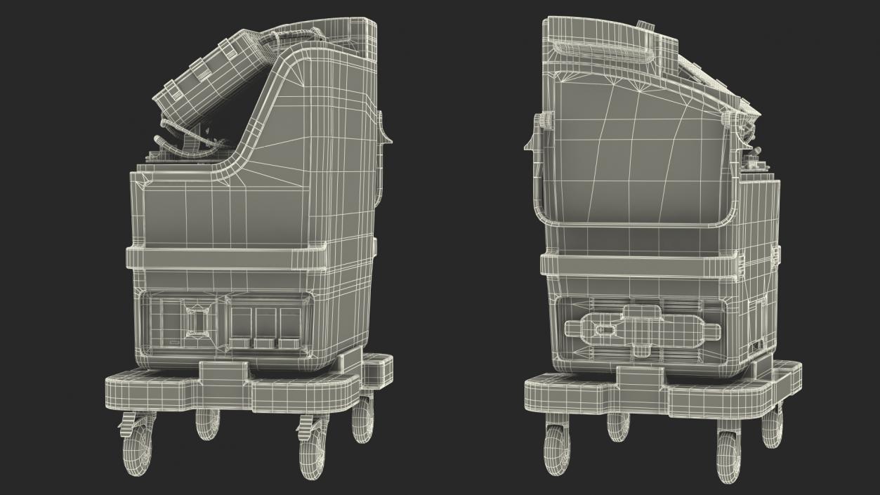 3D Organ Care System with Heart model