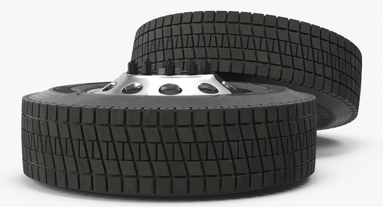 Truck Front Wheel 3D