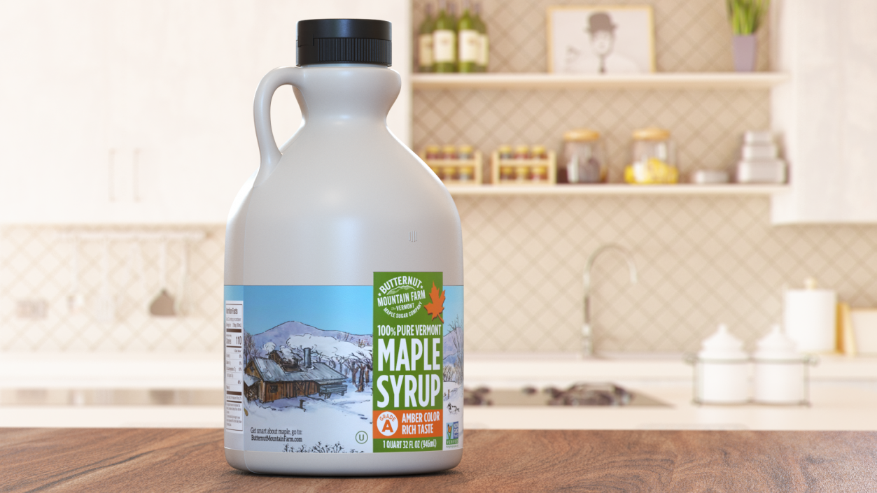 Vermont Pure Maple Syrup 3D model