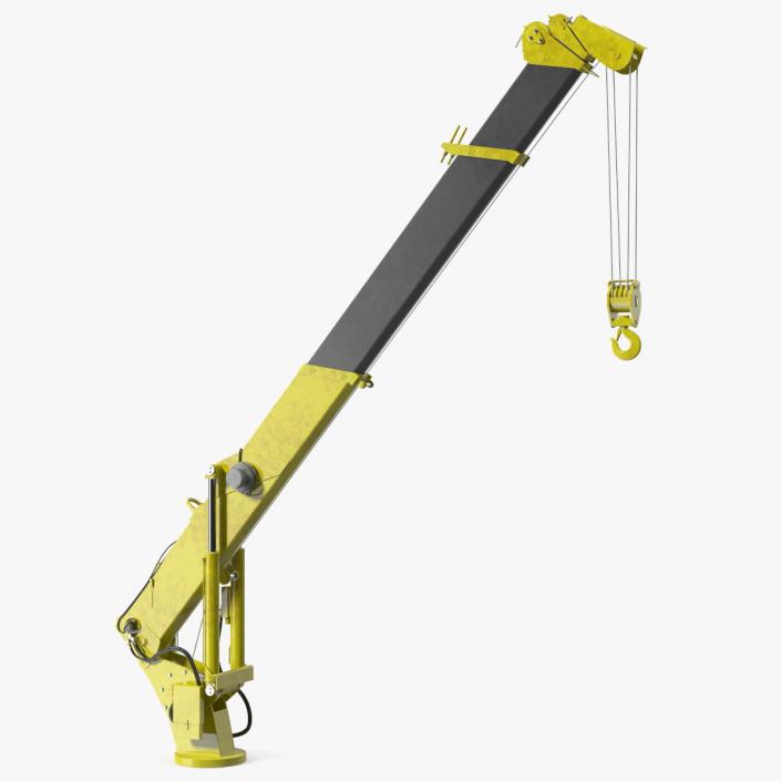 3D Heavy Duty Hydraulic Crane