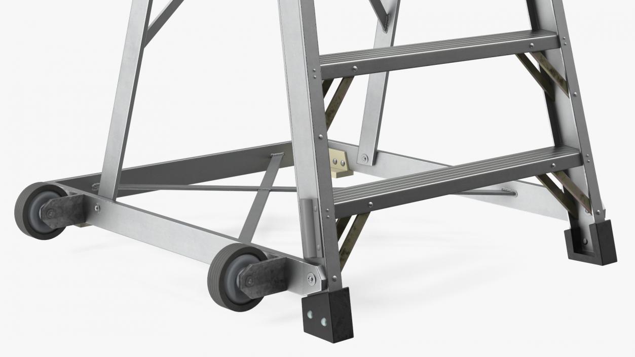 Aircraft Repair Ladder 9 Ft 3D