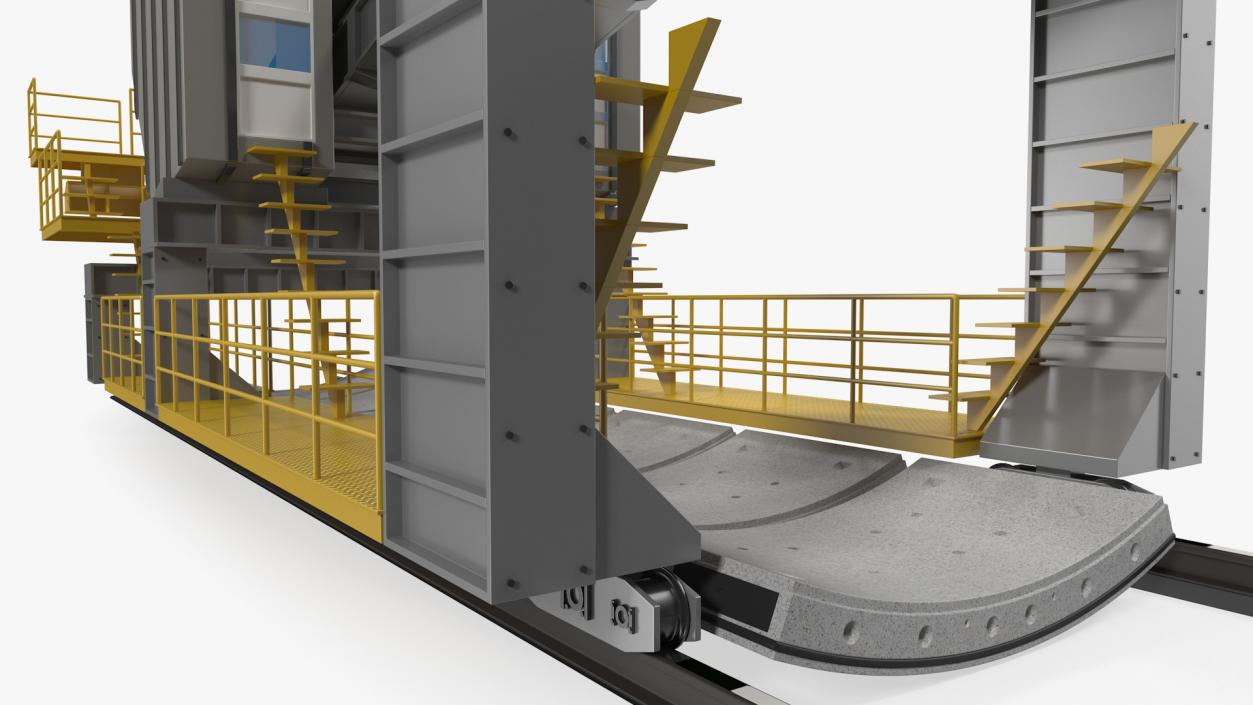 3D model Tunnel Belt Conveyor