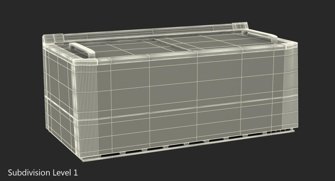 3D LIEBHERR SGT 1122 Chest Freezer