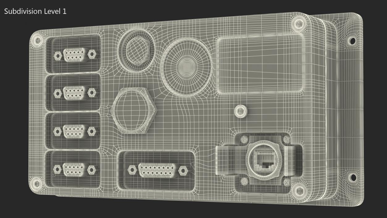 Rhotheta RT 500M SAR Direction Finder System 3D model