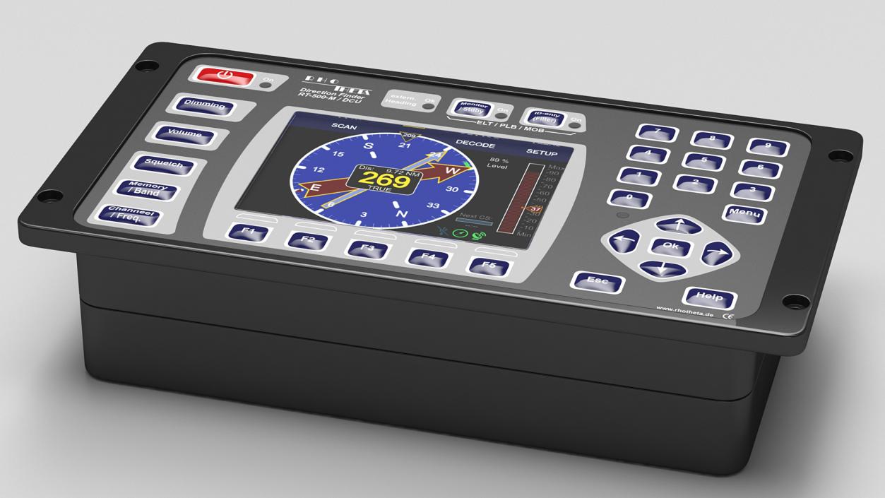 Rhotheta RT 500M SAR Direction Finder System 3D model