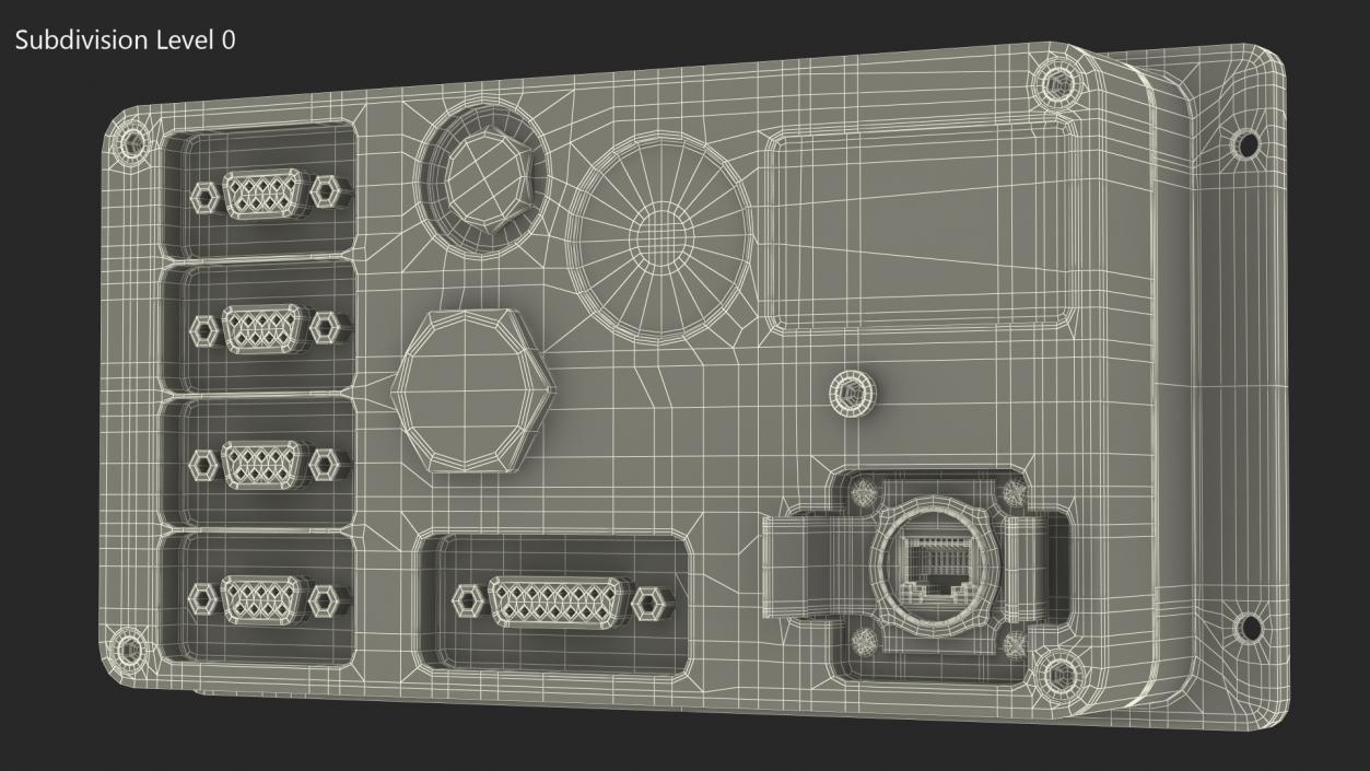 Rhotheta RT 500M SAR Direction Finder System 3D model