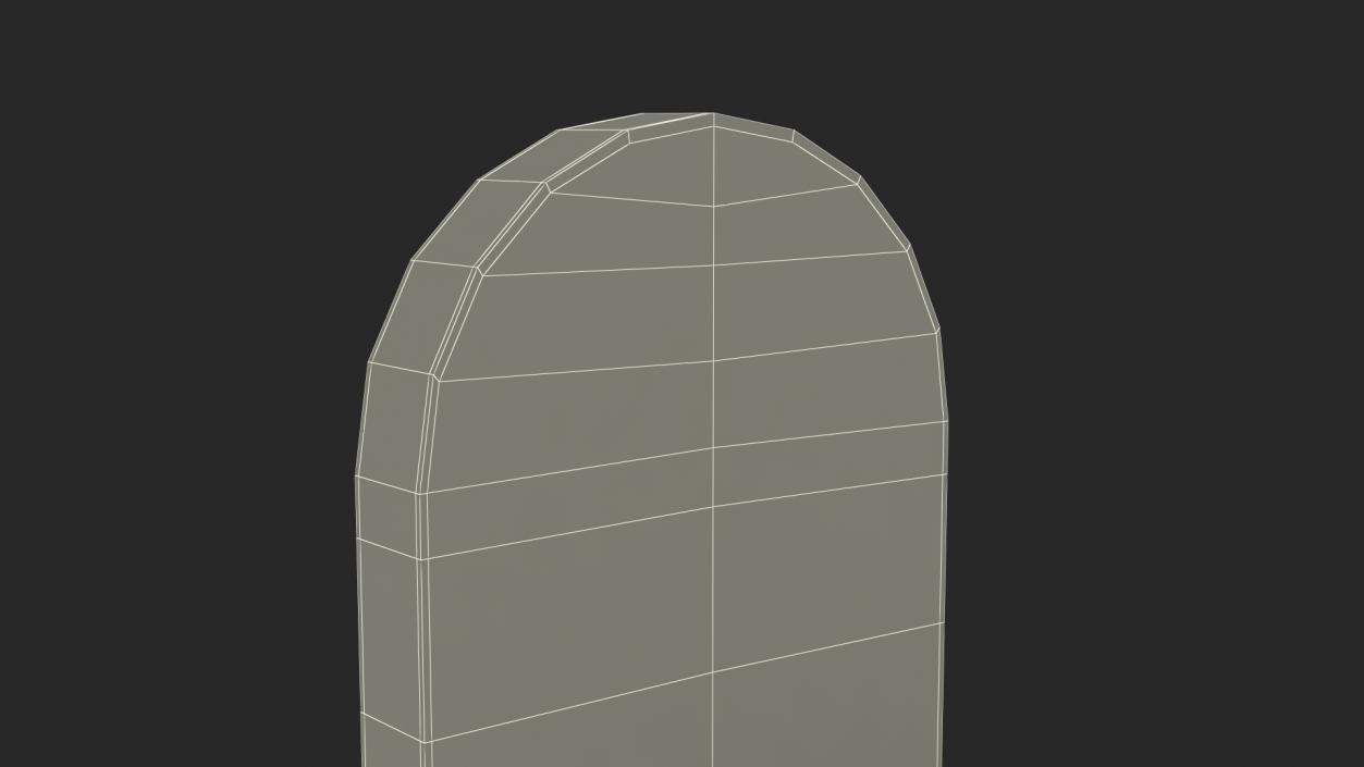 Marble Gravestone 3D