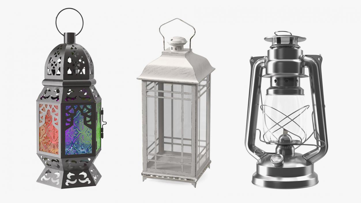 3D Lanterns Collection 2