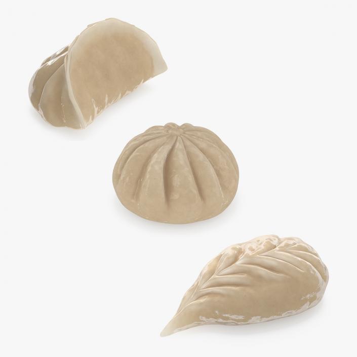 Cooked Dumplings Collection 2 3D model