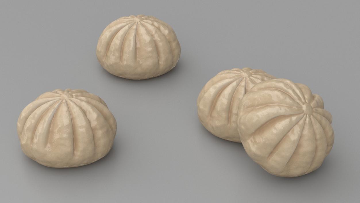 Cooked Dumplings Collection 2 3D model