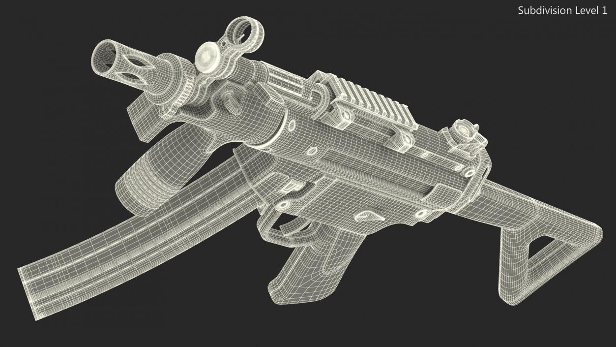 3D Compact Assault Rifle