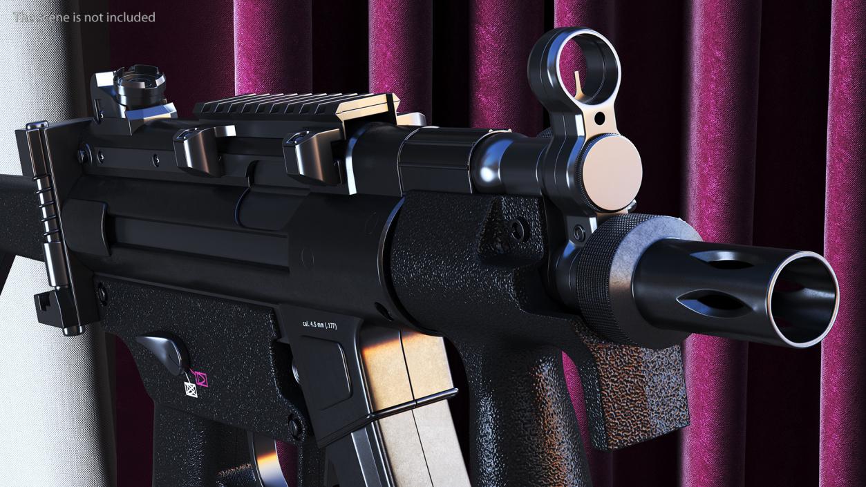 3D Compact Assault Rifle