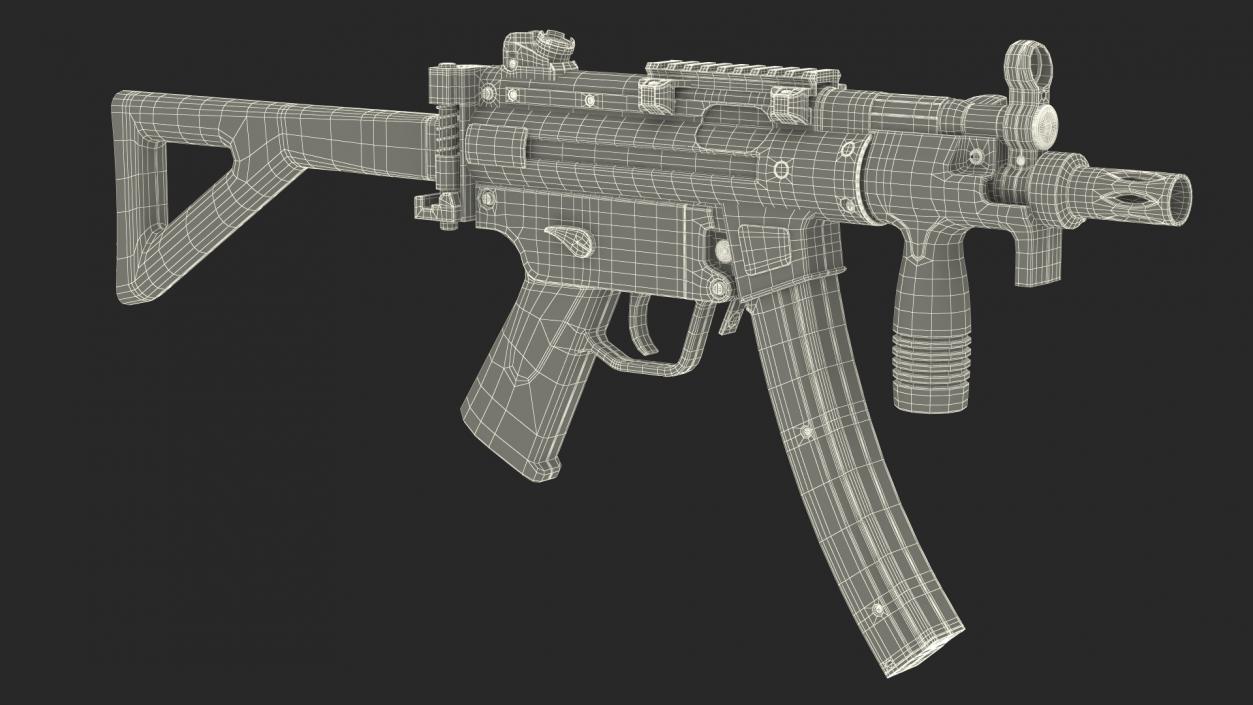 3D Compact Assault Rifle