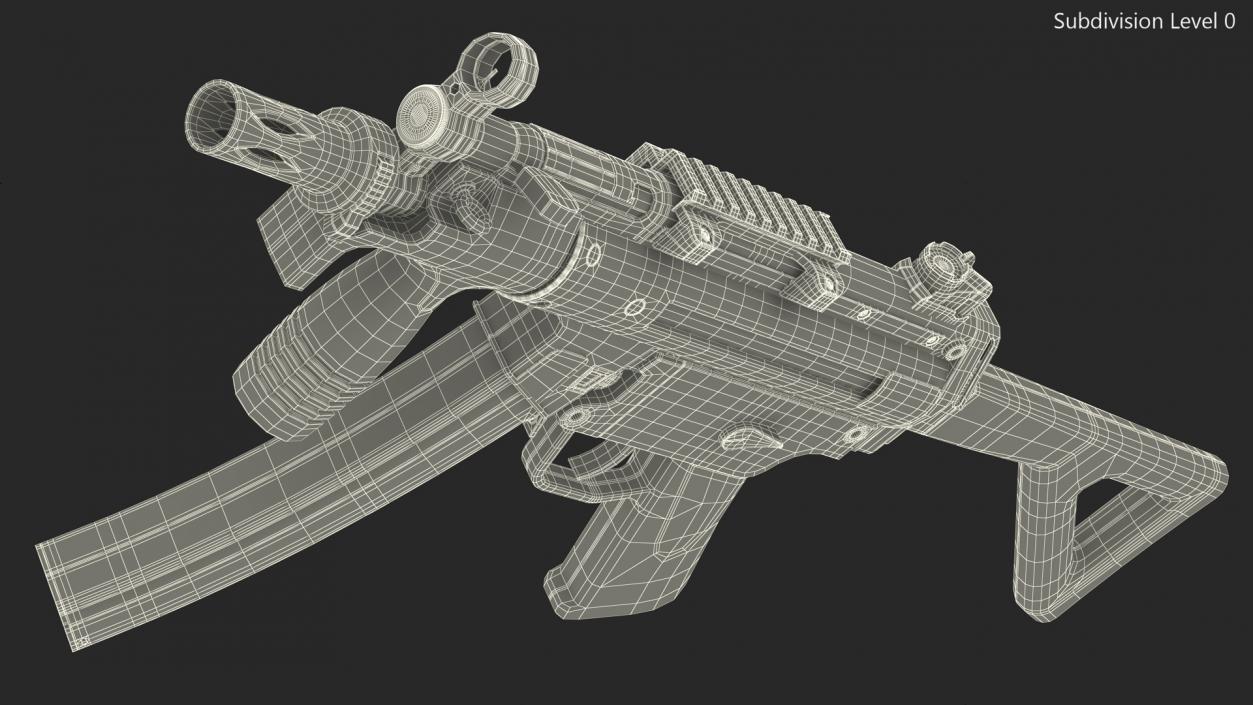 3D Compact Assault Rifle