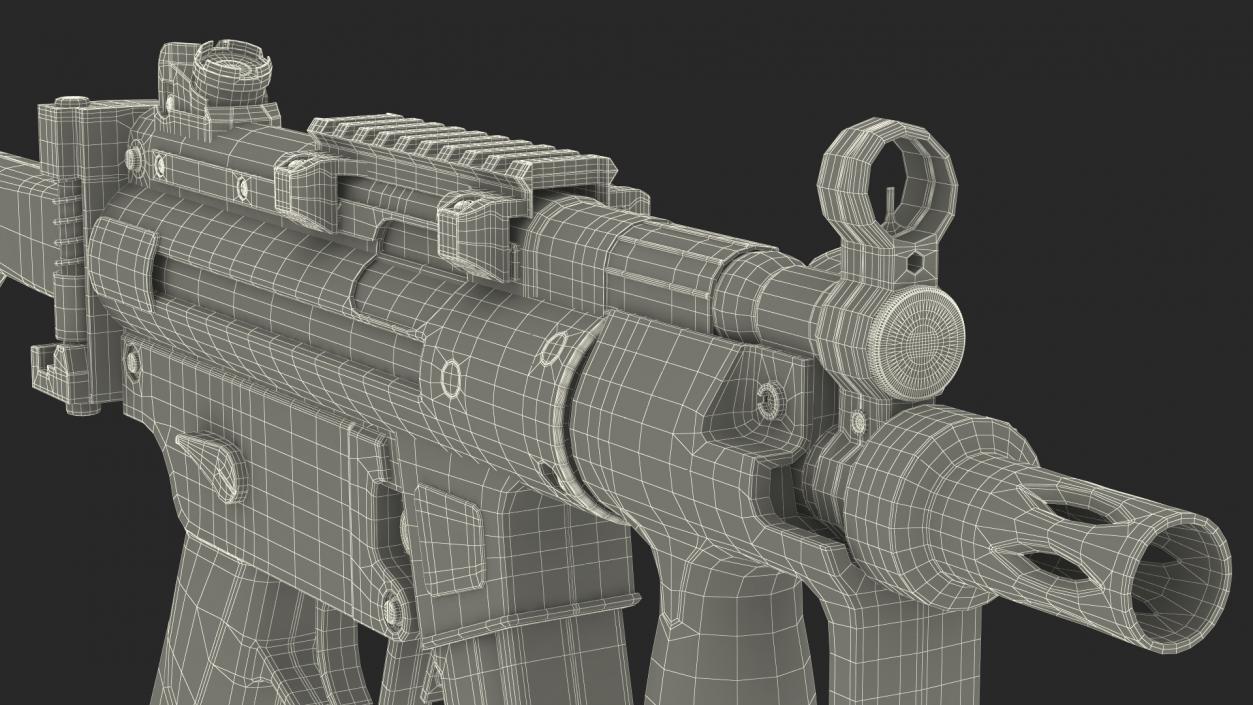 3D Compact Assault Rifle