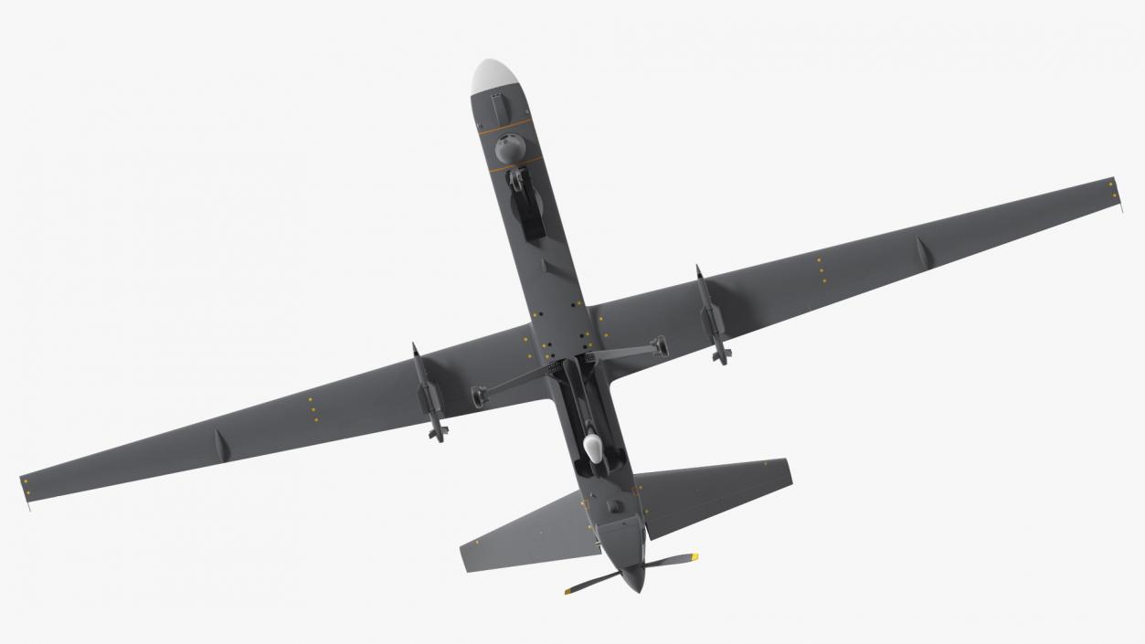 3D Unmanned Combat Aerial Vehicle Armed