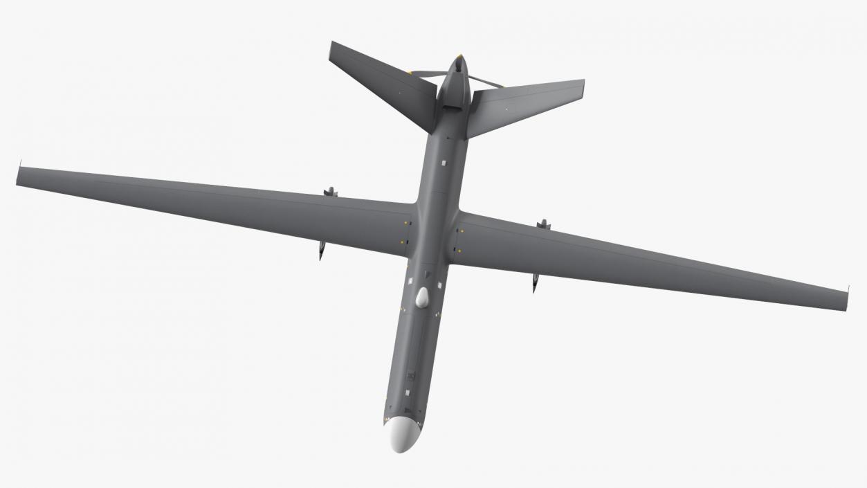 3D Unmanned Combat Aerial Vehicle Armed