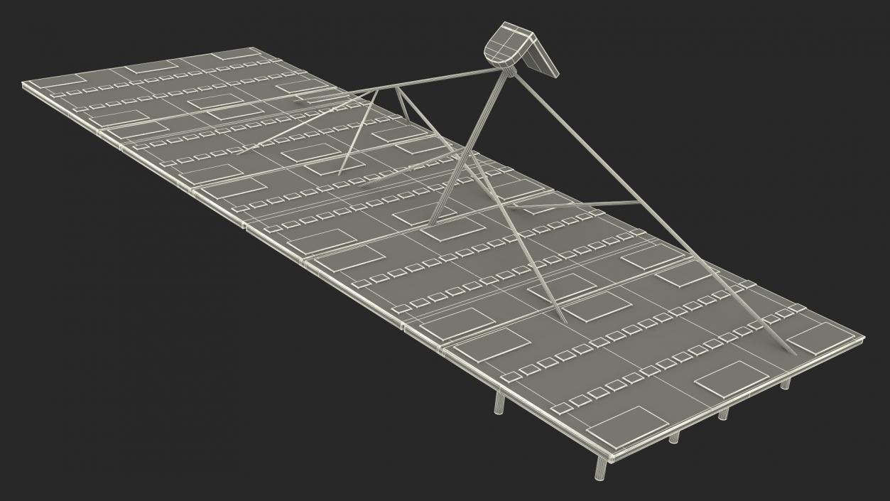 3D PALSAR Radar for ALOS Satellite