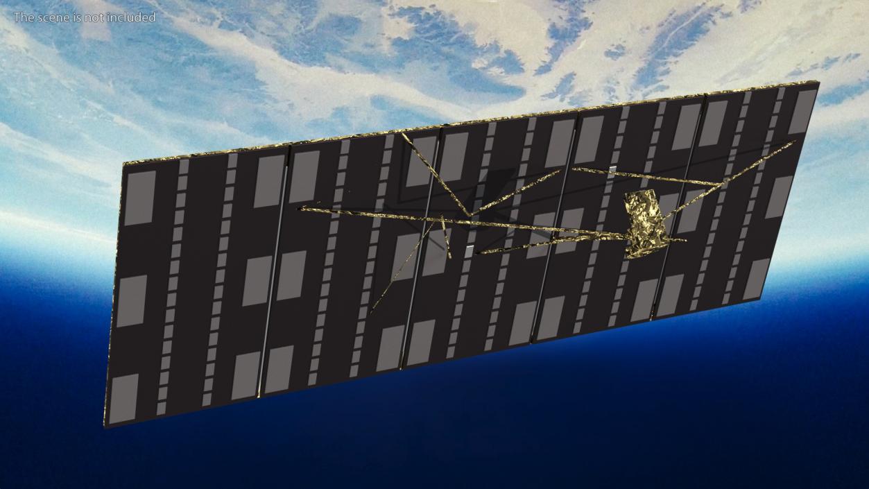 3D PALSAR Radar for ALOS Satellite