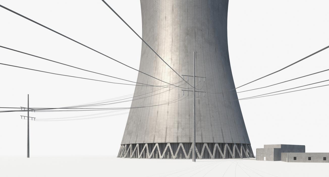 3D Nuclear Power Plant 2